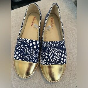 Lilly Pulitzer for Target Upstream Espadrille Flats Size 8.5